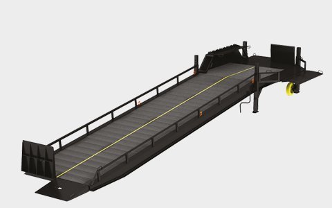 Рампа мобильная с трехсторонней загрузкой